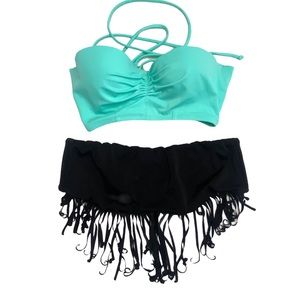 NWOT Victoria's Secret Bandeau Bikini Tops (TWO)